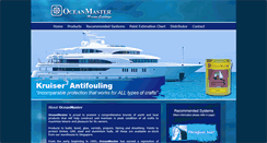 Desktop Screenshot of oceanmasterpaints.com